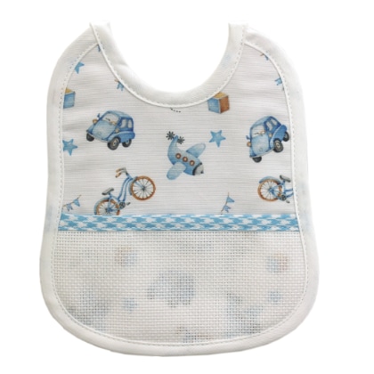 Babero de esponja - Favole- Azul