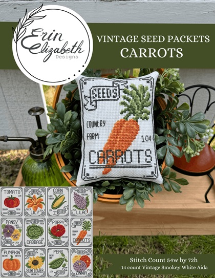 Vintage Seed Packets - Carrots