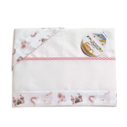 Conjunto de cuna - Favole - Rosa (3)
