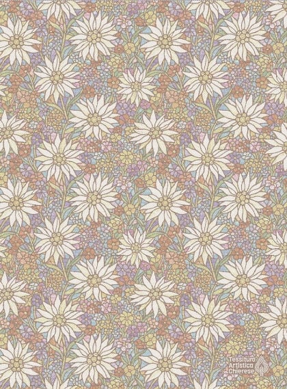 Trapo de cocina - Daisy Garden - Multicolor - NO Aida