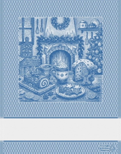 Trapo de cocina - Focolare - Azul
