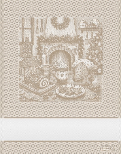 Trapo de cocina - Focolare - Ecru