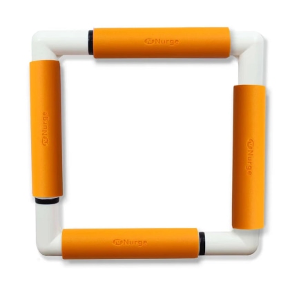Marco cuadrado con Clip 21x21 - Naranja