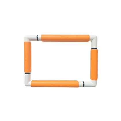 Marco Rectangular con Clip 21x29 – Naranja