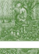 Trapo de cocina - Tesori del Bosco - Verde