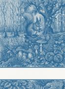 Trapo de cocina - Tesori del Bosco - Azul Claro