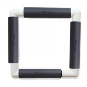 Marco cuadrado con Clip 21x21 - Gris