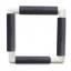 Marco cuadrado con Clip 21x21 - Gris