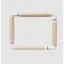 Marco cuadrado con Clip 29x29 - Beige