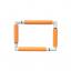 Marco Rectangular con Clip 21x29 – Naranja