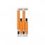 Marco Rectangular con Clip 21x29 – Naranja