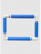 Marco Rectangular con Clip 21x29 – Azul