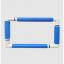 Marco Rectangular con Clip 21x29 – Azul