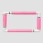 Marco Rectangular con Clip 21x29 – Rosa