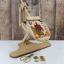 Soporte de mesa ajustable de madera