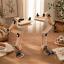 Soporte de mesa con mordaza ajustable de madera