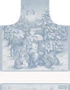 Mandil Armonia Lurex - Hielo