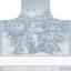Mandil Armonia Lurex - Hielo