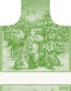 Mandil Armonia Lurex - Verde