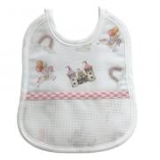 Babero de esponja - Favole- Rosa