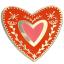 Scandi Heart Needle Minder