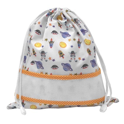 Bolsa organizador pequeña - Misiles, planetas y astronautas