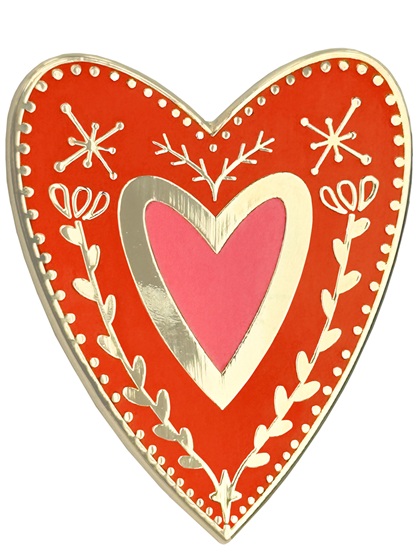 Scandi Heart Needle Minder
