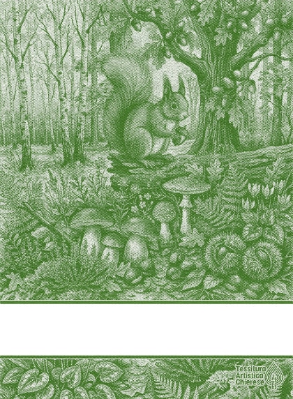 Trapo de cocina - Tesori del Bosco - Verde