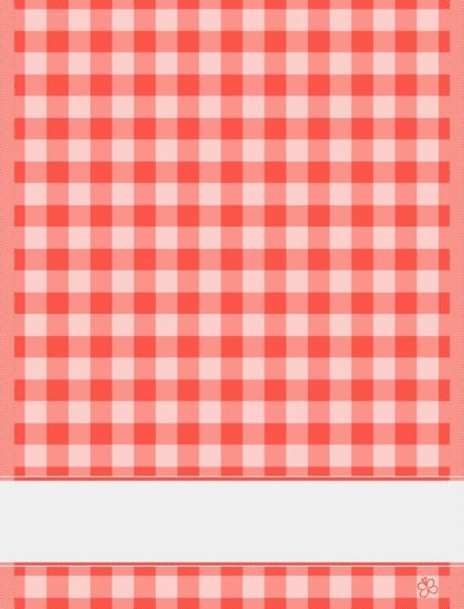 Trapo de cocina - Pic-Nic - Rojo