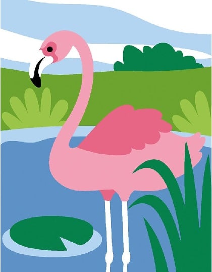Flamenco rosa