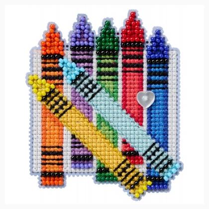 Seasonal Ornament: Colorful Crayons