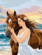 La belle y el caballo