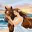 La belle y el caballo