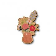 Vase of Flowers Needle Minder