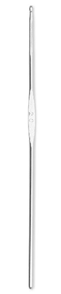 Ganchillo para lana con parte central plana - 2 mm Platead
