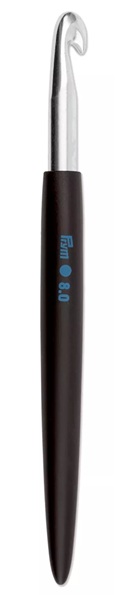 Ganchillo para lana con mango suave - 8 mm