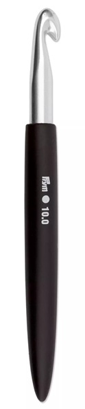 Ganchillo para lana con mango suave - 10 mm