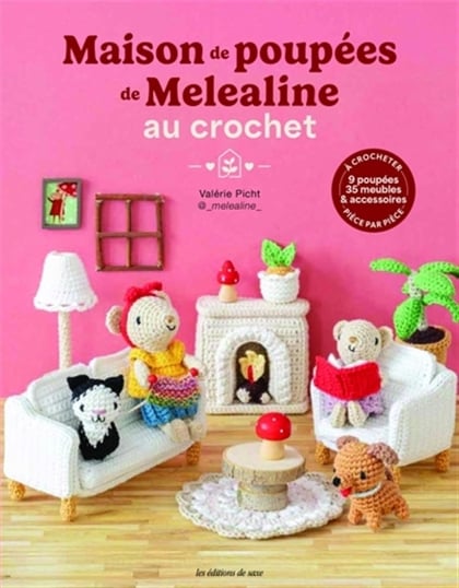 La maison de poupées de Melealine au crochet