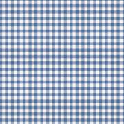 Gingham Blue - 100x274cm