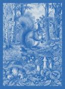 Trapo de cocina - Tesori del Bosco - Azul - NO Aida