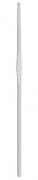Ganchillo para lana con parte central plana - 2 mm Gris