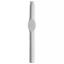 Ganchillo para lana con parte central plana - 2,5 mm Gris