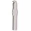 Ganchillo para lana con parte central plana - 4,5 mm Gris