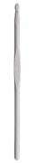 Ganchillo para lana con parte central plana - 5 mm Gris