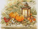 Otoño a la luz de los faroles