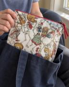 Estuche Neceser Dia de Muertos Skeleton - Blanco