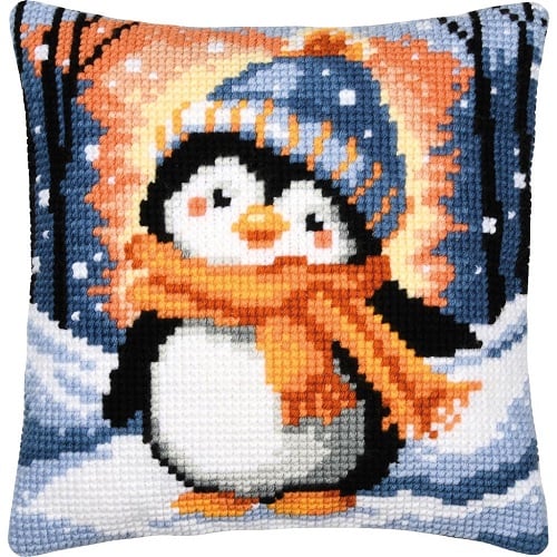 Cojín - Pequeño pingüino friolero