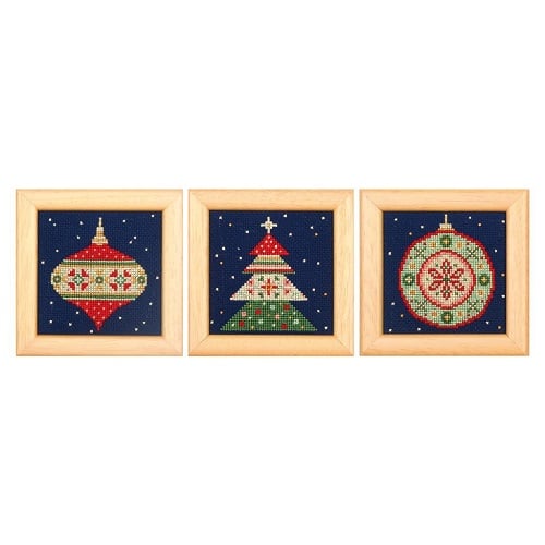 Miniaturas Encanto navideño nórdico - set de 3