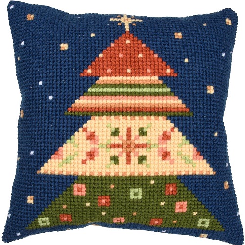 Cojín - Árbol de Navidad nórdico