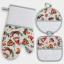 Set agarraderas y guante cocina - Pan de jengibre